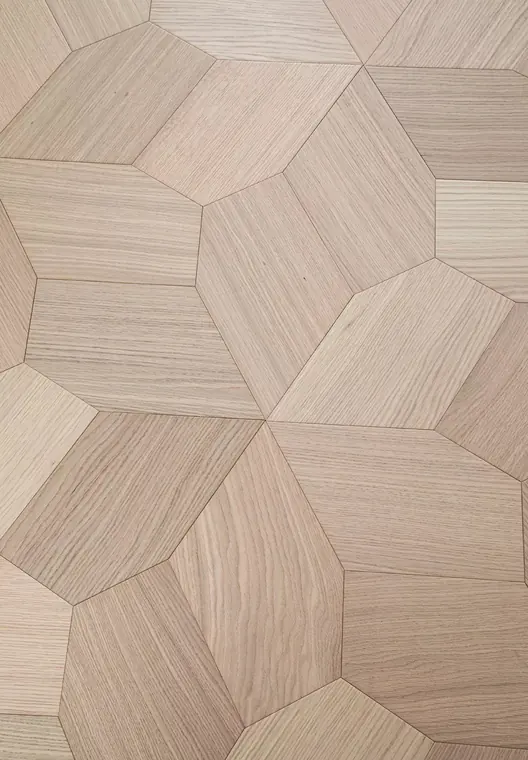 Parquet Pentagono, rovere